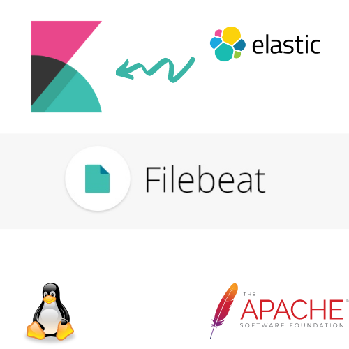 Filebeat Elasticsearch kibana Apache linux
