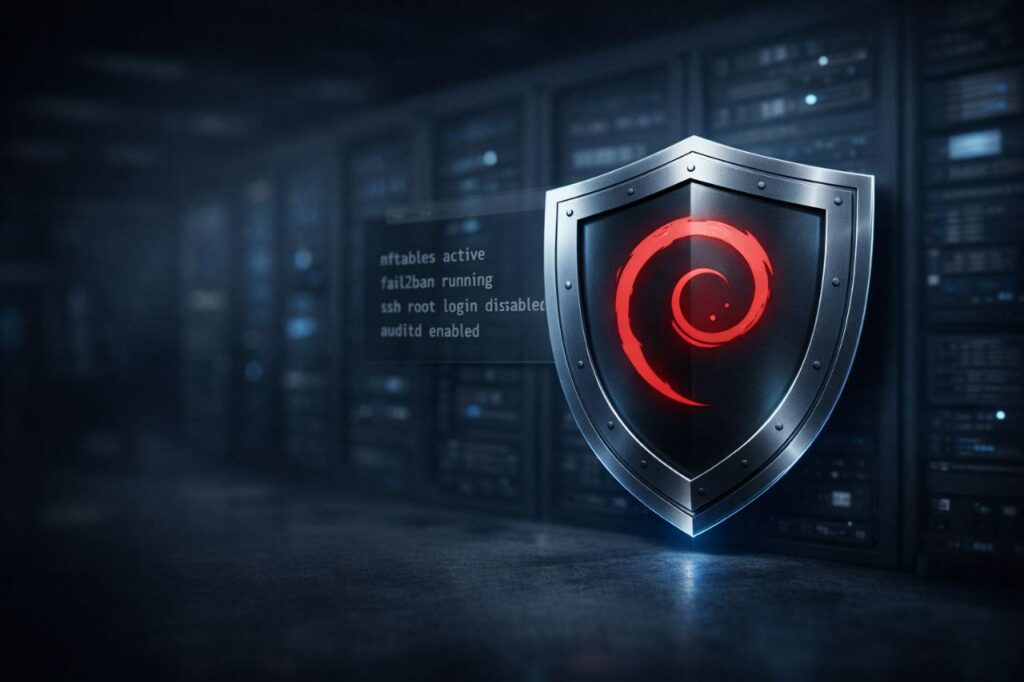 Hardening Debian 13 en production avec Ansible et bonnes pratiques de sécurité