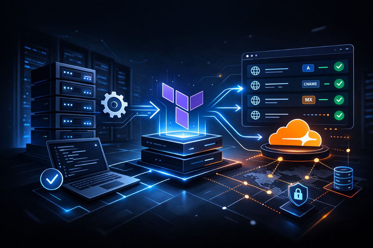 Automatisation Terraform des enregistrements DNS Cloudflare en entreprise