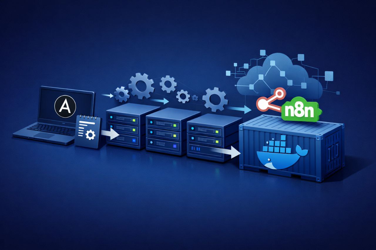 Automatiser le déploiement n8n avec un rôle Ansible en environnement DevOps
