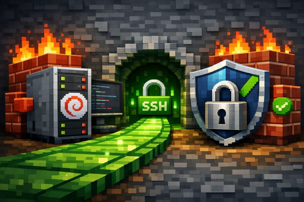 Sécuriser SSH sur Debian 13 avec UFW et Ansible