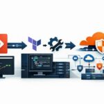 Schéma du Cloudflare Terraform provider : de Git au déploiement DNS sécurisé