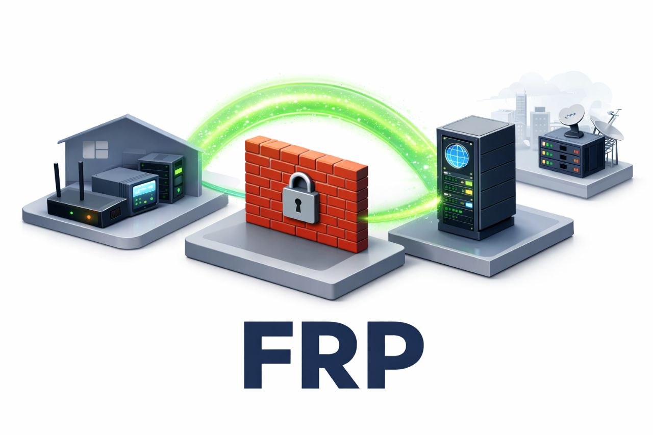 FRP Fast Reverse Proxy : exposer un service derrière un NAT sans ouvrir de ports sur le routeur