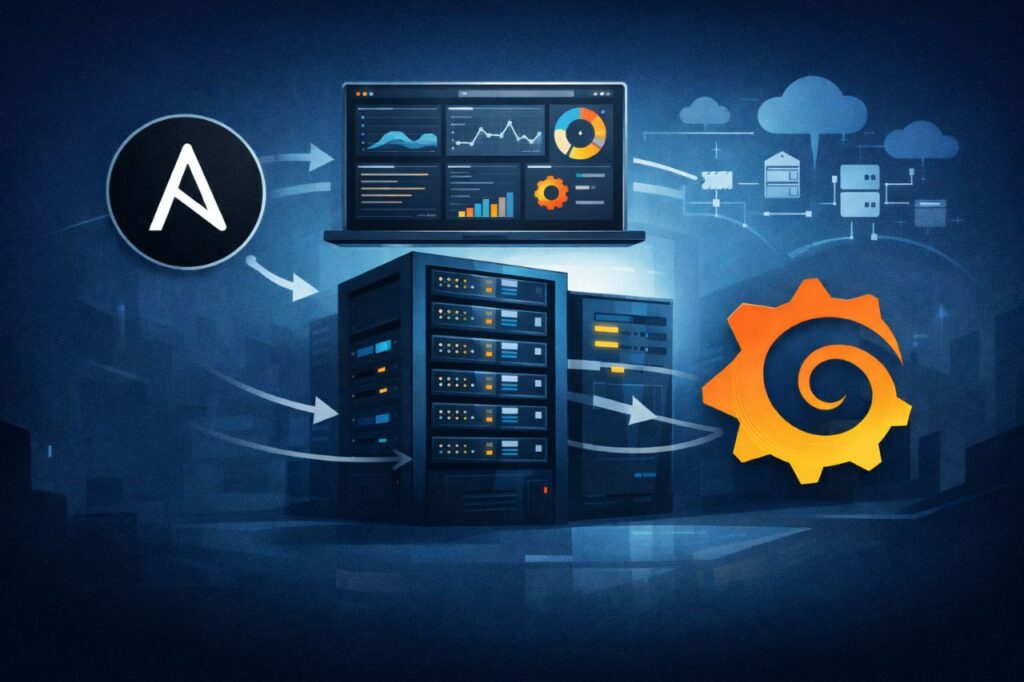 Déploiement Grafana avec Ansible pour automatiser la supervision Linux