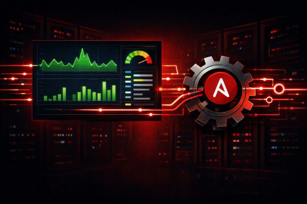 Supervision Linux avec Netdata automatisée par Ansible en entreprise
