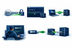 SSH Copy ID Linux : copier ta clé SSH sur un serveur sans mot de passe, proprement