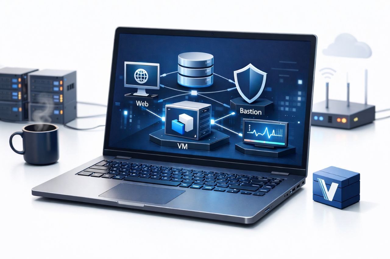 Exemple de lab Vagrant multi machine