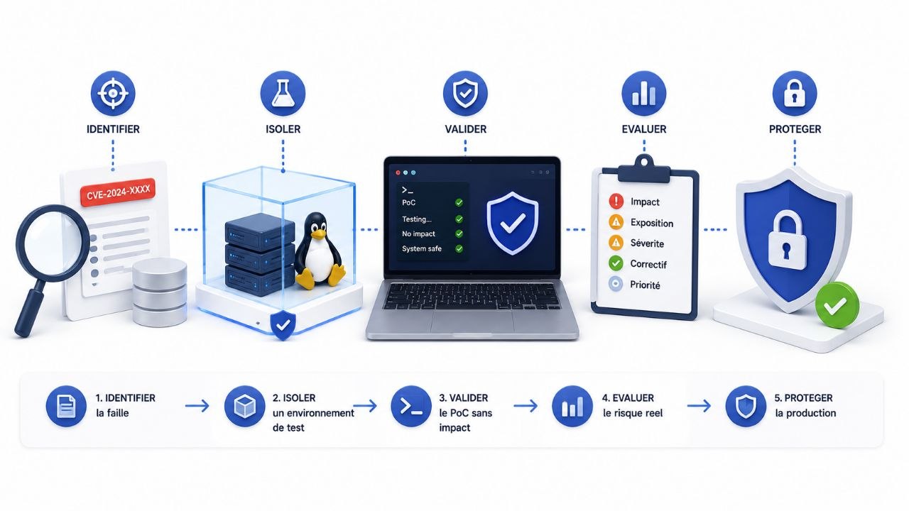 PoC CVE en production : valider une faille sans impact