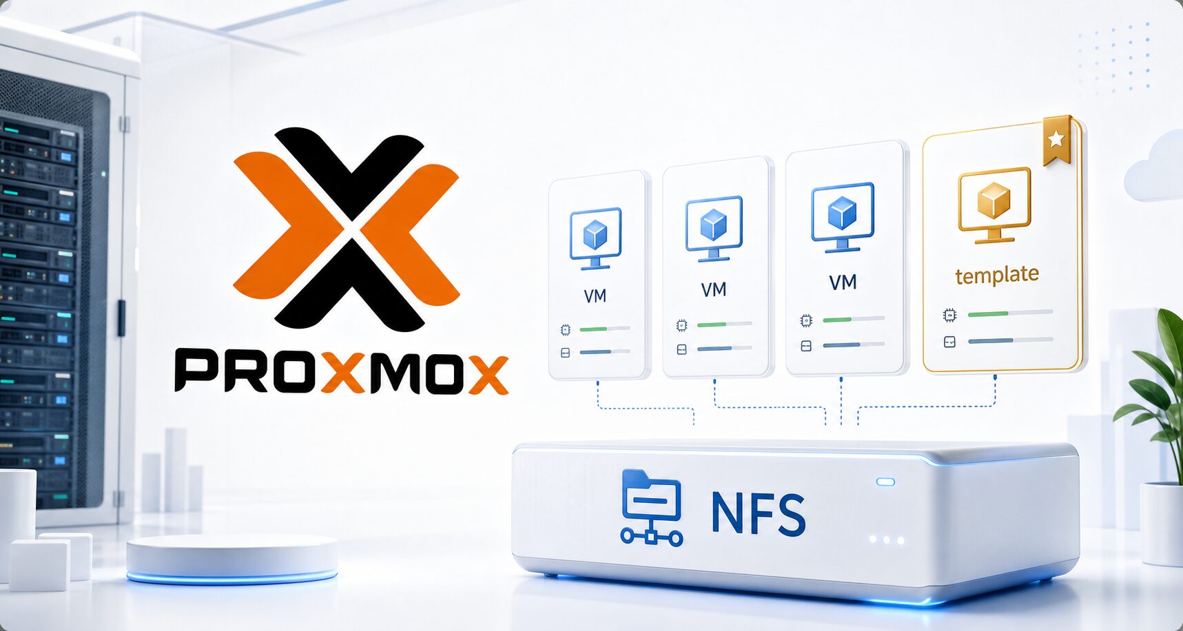 Proxmox NFS lock : fiabiliser les clones et builds VM sans bloquer la prod