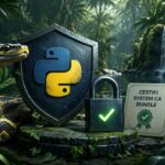 Illustration Python requests certificate verify failed avec certifi et le CA bundle système