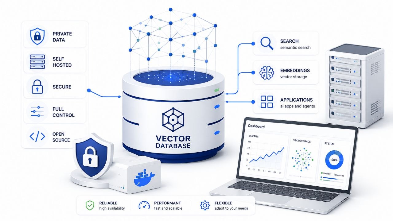 Vector database self hosted : guide pour une base vectorielle privée