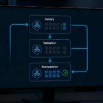 Rollback de mise à jour Kubernetes en production : schéma Canary, validation et restauration sur écran